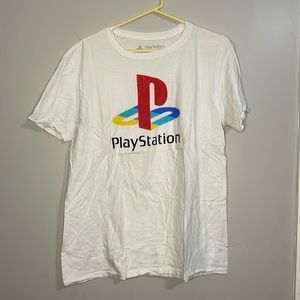 White short sleeve Playstation Tee